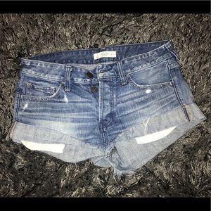 Abercrombie and Fitch high waisted shorts